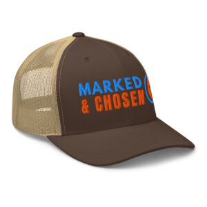 Marked & Chosen Trucker Cap in Brown and Khaki