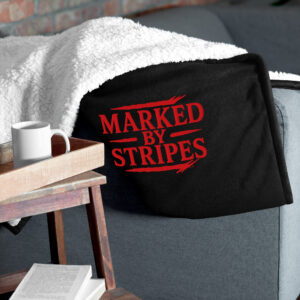 Marked by Stripes Premium Sherpa Blanket