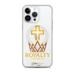 Royalty Clear MagSafe iPhone Case | Marked & Chosen