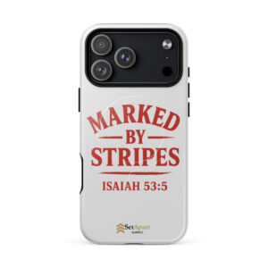 Marked by Stripes MagSafe iPhone Tough Case