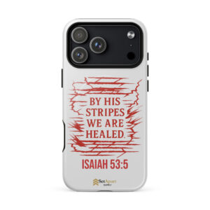 By His Stripes MagSafe iPhone Tough Case